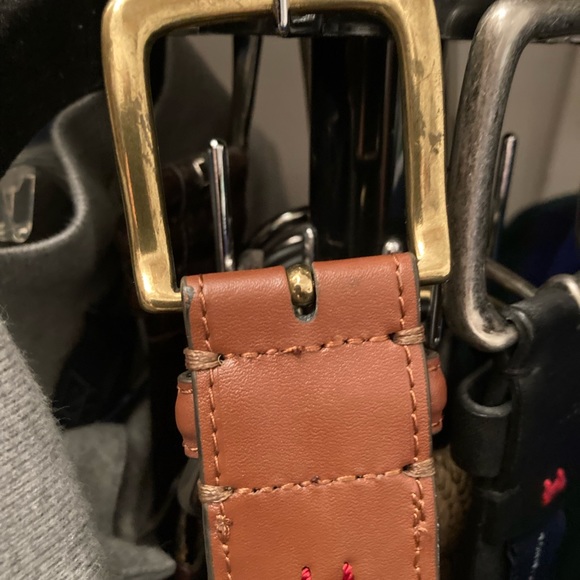 🔥2 for $10🔥 Tommy Hilfiger Brown Belt Size 44 - Picture 7 of 7